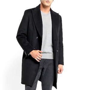 APT. 9 S Silver Gray Merino Wool Blend Fine Knit V-Neck Pullover Sweater